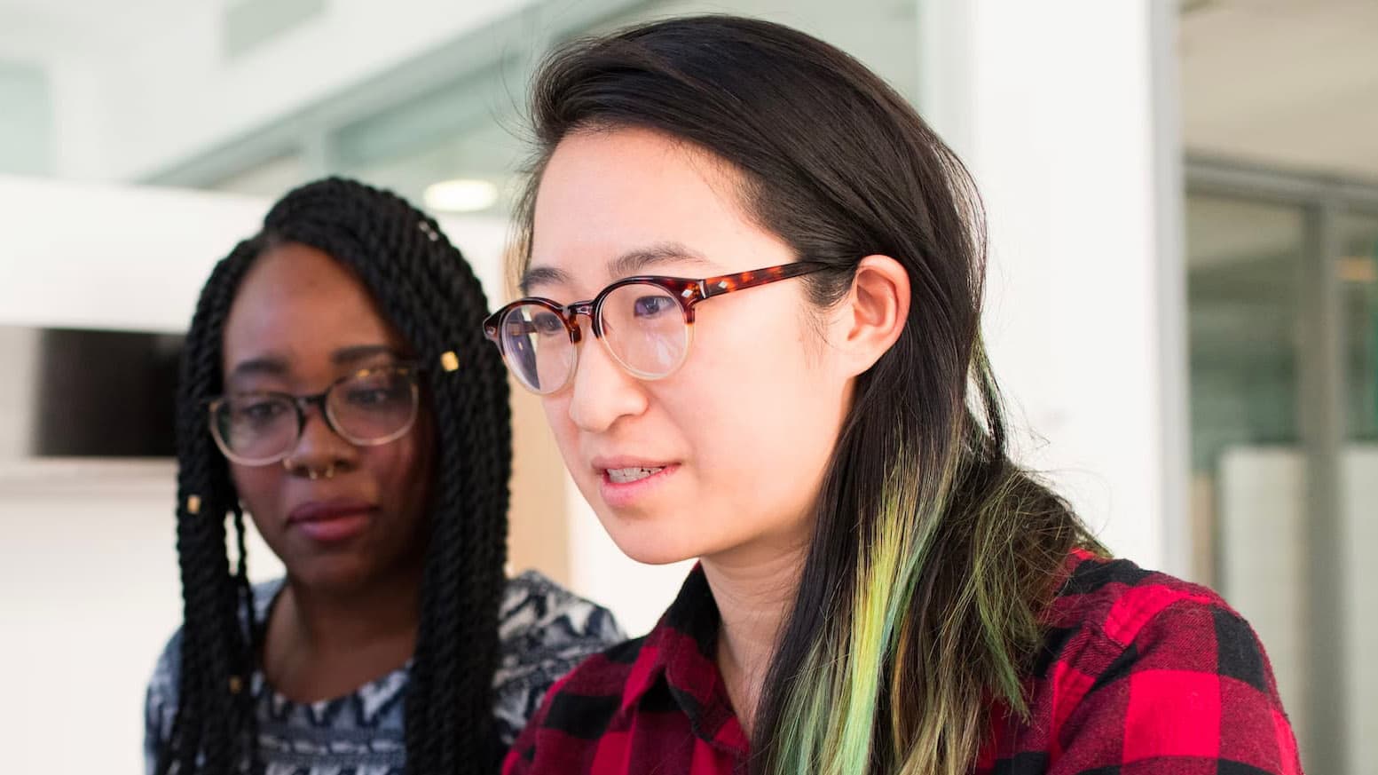 Liew CheonFong working on a project